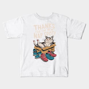 Cat box Kids T-Shirt